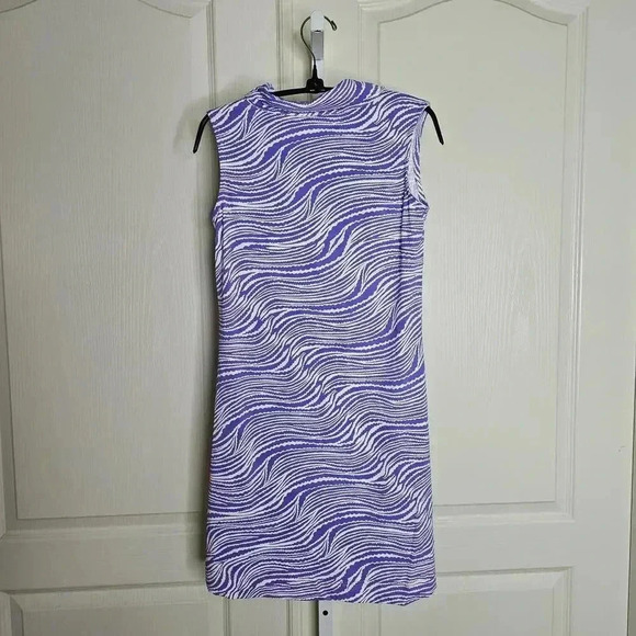 Lulu B Purple Striped Zip Dress - XS - Picture 2 of 6